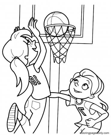 The Cleveland Cavaliers Coloring Pages - Basketball Coloring Pages - Coloring  Pages For Kids And Adults