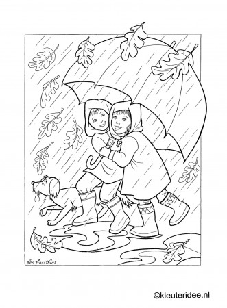 Free Rainy Day Coloring Pages Spring Rain Printable For Kids Sheets  Toddlers Christmas Fall – Slavyanka