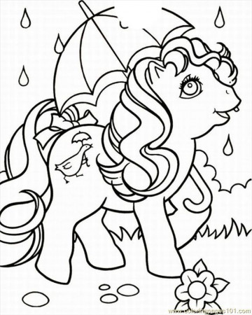 Little Pony10 Coloring Page - Free My Little Pony Coloring Pages ...