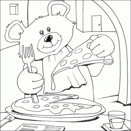 Image result for colouring for kids in restaurants | Pizza ...