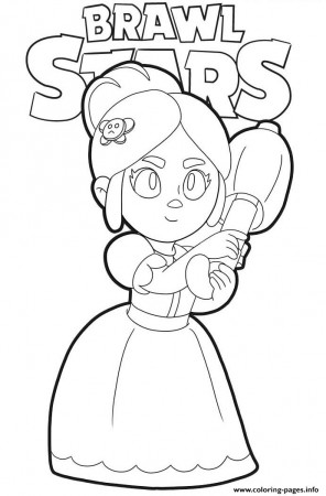 Brawl Stars Piper Coloring Pages Printable