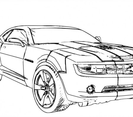 Coloring Pages Camaro Coloring Page In Painting Pictures To Color ...