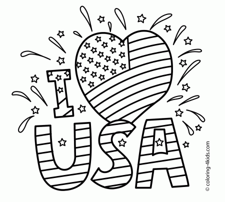 map of the united states coloring page facts usa map coloring ...