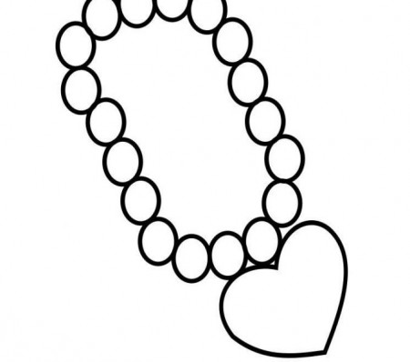 Bracelet Coloring Pages at GetDrawings.com | Free for personal use ...