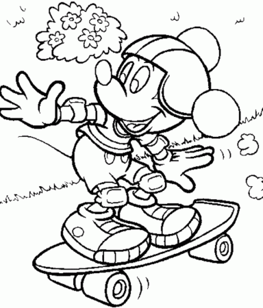 Free Skateboarding Coloring Pictures, Download Free Skateboarding Coloring  Pictures png images, Free ClipArts on Clipart Library