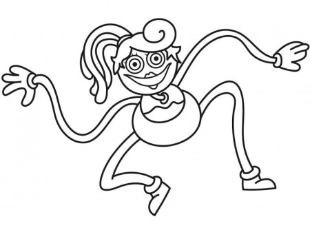 Print Mommy Long Legs Coloring Page - Free Printable Coloring Pages for Kids