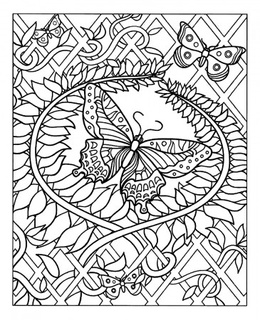 Drawing Anti-stress #126812 (Relaxation) – Printable coloring pages