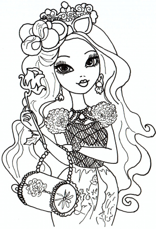 Ever after high : Briar Beauty - Ever After High Kids Coloring Pages
