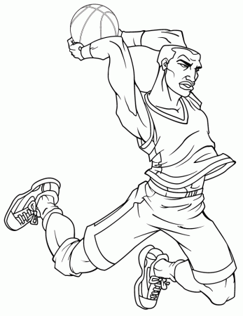 Free Coloring Pages Nba, Download Free Coloring Pages Nba png images, Free  ClipArts on Clipart Library