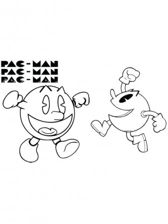 Pacman Game Coloring Pages. The following is our collection of Easy Pacman  Coloring Page. You are free… | Cool coloring pages, Online coloring pages, Coloring  pages