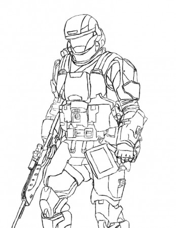 Halo Coloring Pages | 100 Pictures Free Printable