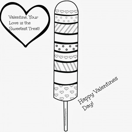 Boy Eating Valentine Cookie Coloring Page Chocolate 11673 ...