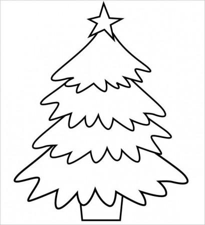 Images of Christmas Tree Template Free - Best Home Design