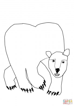 Polar Bear Polar Bear What do You Hear coloring page | Free ...