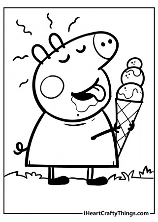 Peppa Pig Coloring Pages (Updated 2023)