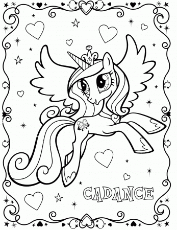 my little pony coloring pages spa vera. pony cartoon my little ...
