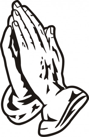 Praying Hands Printable Clipart - Clipart Kid