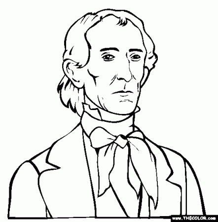 Presidents Online Coloring Pages