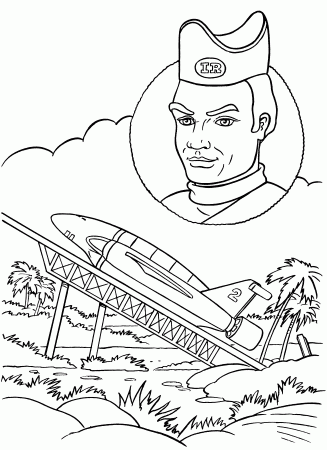 Coloring Page Tv Series Coloring Page Thunderbirds | PicGifs.com