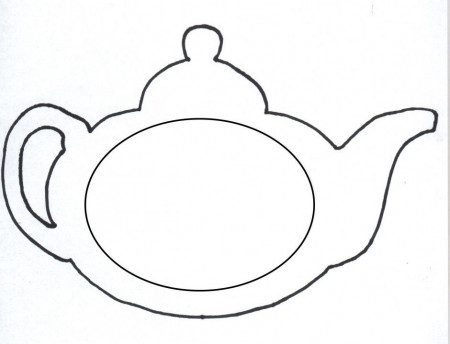 Coloring Page Tall Teapot Lady Fun With Tea 268293 Teapot Coloring ...