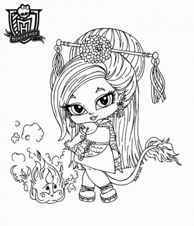 Printable Monster High Coloring Pages | Coloring Pages