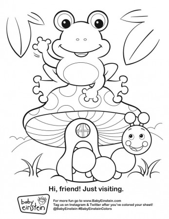 Baby Einstein Coloring Sheets - High Quality Coloring Pages