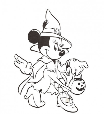 Thanksgiving Coloring Pages Disney Mickey And Minnie Mouse ...