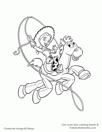 10 Best Jessie (Toy Story) Coloring Pages