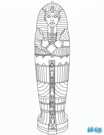 Cleopatra Pharoh Coloring Page - Coloring Pages For All Ages