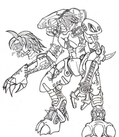 Free Printable Bionicle Coloring Pages | Coloring Page