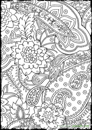 Mosaic Coloring Pages difficult coloring pages older kids Hard ...