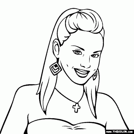 Famous People Online Coloring Pages | Page 3