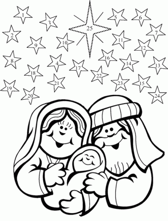 Advent | Free Coloring Pages on Masivy World