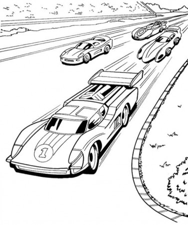 coloring pages | Race cars ...
