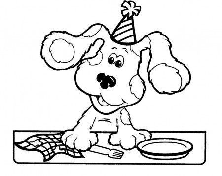blues clues coloring page : Cute Printable - Download Coloring Pages
