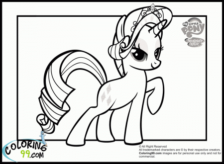 Mlp Coloring Pages Printable - Coloring Page
