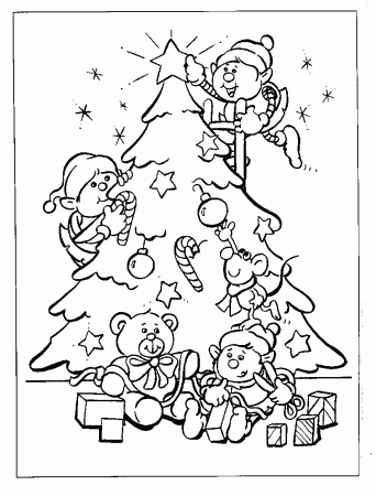 Christmas Coloring Pages Free | Free Coloring Pages