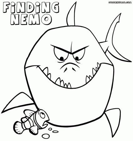 Finding Nemo coloring pages | Coloring pages to download and print
