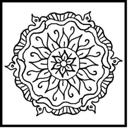 Mosaic Colouring For Kids - Coloring Pages for Kids and for Adults