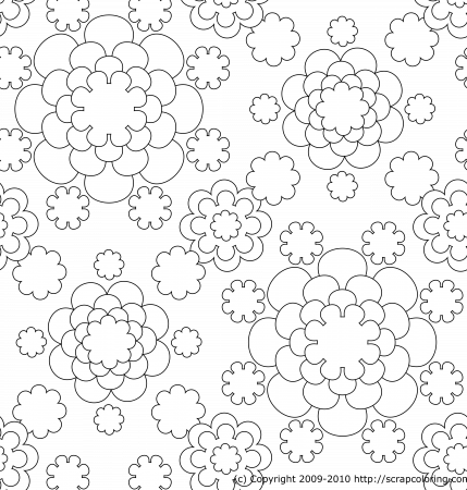 13 Pics of Geometric Floral Design Coloring Pages - Geometric ...