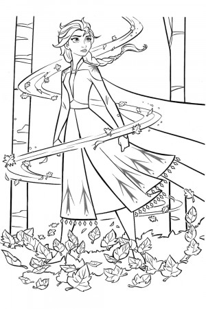 Elsa Coloring Pages - Free Printable Coloring Pages for Kids