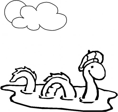 Pin by Lisa Hahn on Nessie | Loch ness monster, Monster coloring pages, Monster  pictures