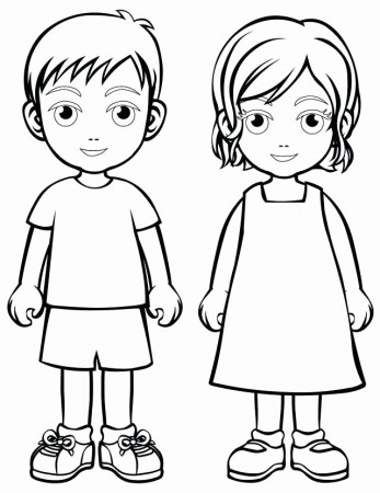 Girl Faces Coloring Pages | Meriwer Coloring