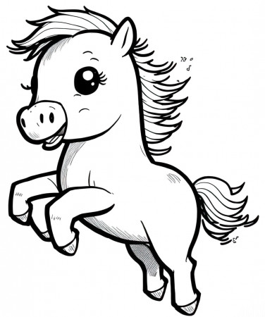 Horse Coloring Pages - 15 Unique and Free Coloring Sheets