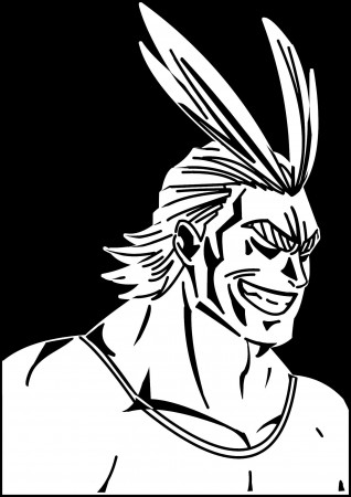 Amazon.com: My Hero Academia - All Might - Anime Decal Sticker for  Car/Truck/Laptop (6.0