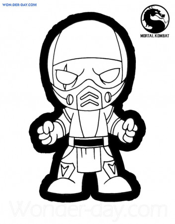 Sub Zero coloring pages - 90 Free coloring pages | WONDER DAY — Coloring  pages for children and adults