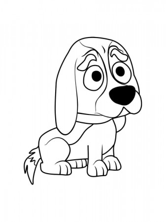 Pound Puppies coloring pages