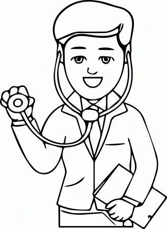 Doctor We Coloring Page 22 | Wecoloringpage