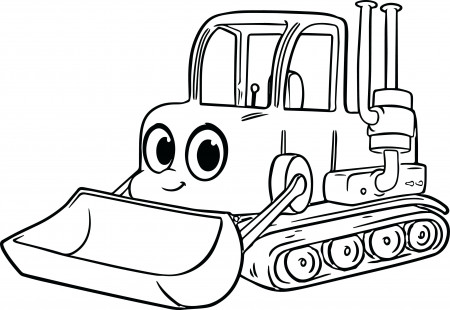 Coloring Pages : Excavator Coloringage Niagarapaper Co ...