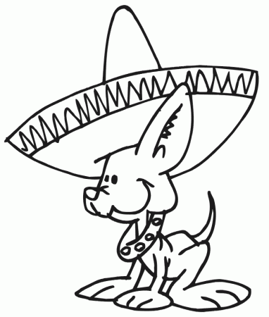 Dog coloring page - Animals Town - animals color sheet - Dog free printable coloring  pages animals